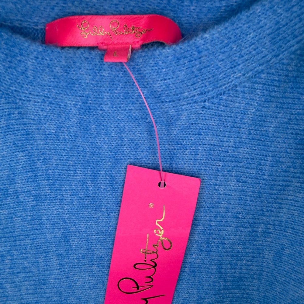 Lilly Pulitzer Blue Knit Top - Picture 7 of 9